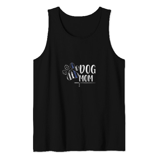 German Shepherd Pet Police Dog Mom German Shepherd Cute Mother Design Tank Tops
