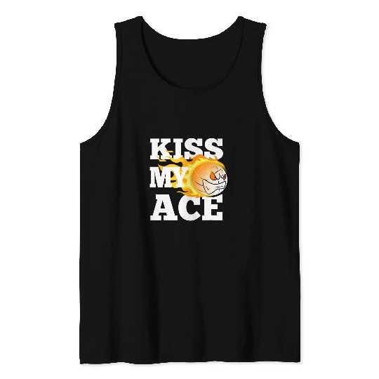 Sport Volleyball kisss my ace volleyball 2 Tank Tops