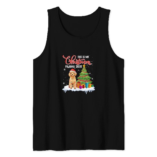 Poodle Pet This Is My Christmas Pajama Poodle xmass Men Women Kids 348 Tank Tops