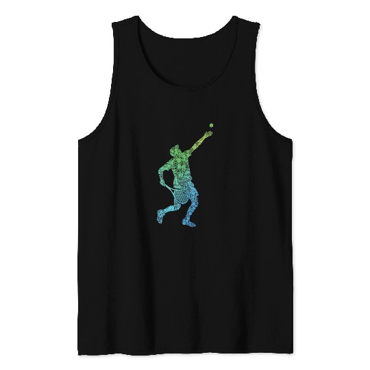 Sport Tennis Player Competition Tournament Sports Lover 1 Tank Tops