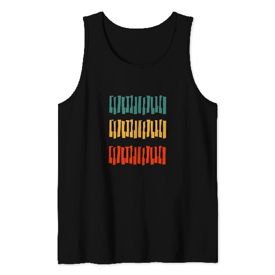 Funny Piano Sync Licensing Music Baby Grand Piano 25 Tank Tops