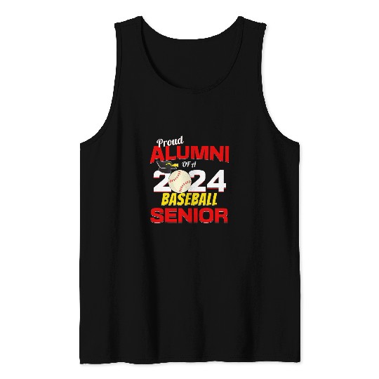 Sport Baseball Proud Alumni of a 2024 Senior Baseball Senior Alumni 2024 Tank Tops