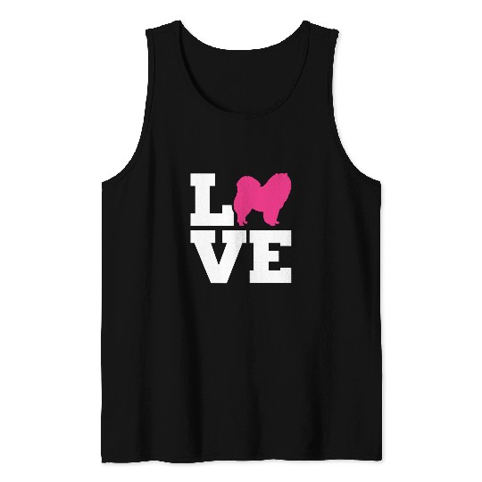 Chow Chow Pet Love Tank Tops