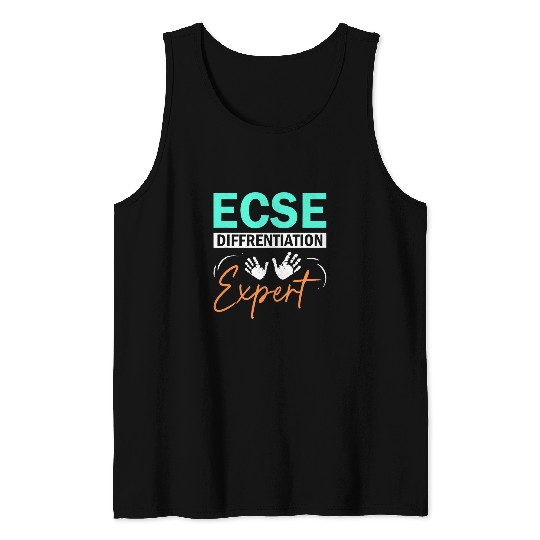 ECSE Teacher SPED Teacher Tank Tops