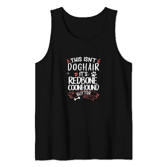 Coonhound Pet Redbone Coonhound Men Women Dog Mom Tank Tops