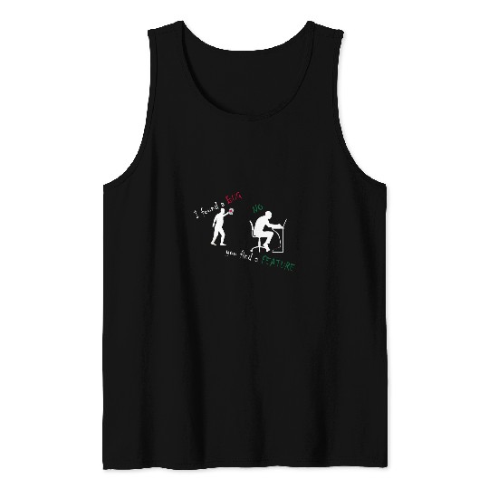 Fun programmer computer science for IT and technicians Tank Tops