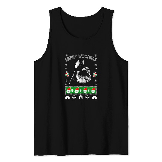 Schnauzer Pet Ugly xmass gift woman kids Tank Tops