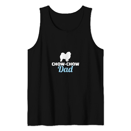 Chow Chow Pet Mens Chow chow dad 66 Tank Tops