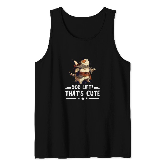 Sport sumos Cat Japanese Cat sumos Wrestling You Lift Thats Cute Sumo Tank Tops