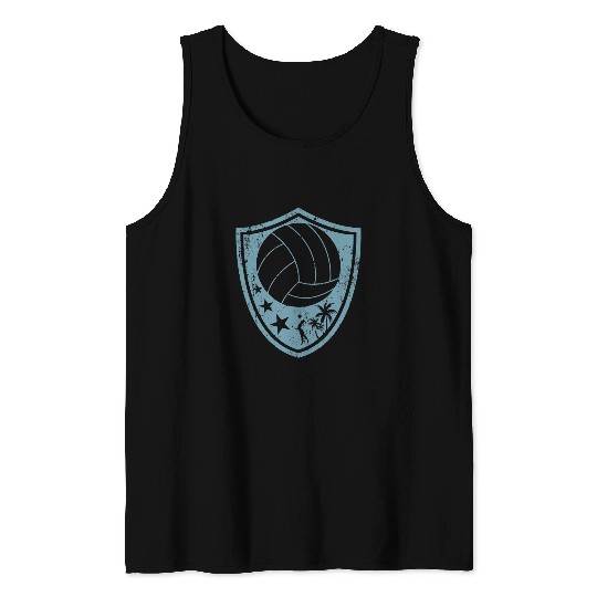 Sport Volleyball Beach Volleyball Sand Beach Team Sport Tank Tops