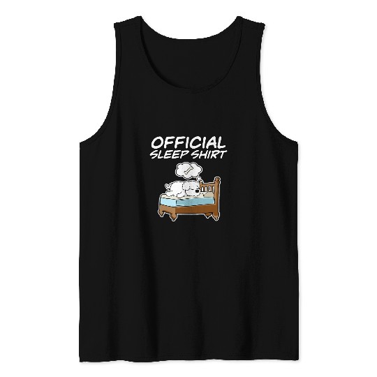 Bichon Pet Frise Official Sleep I Pajamas I Bichon Frise Tank Tops