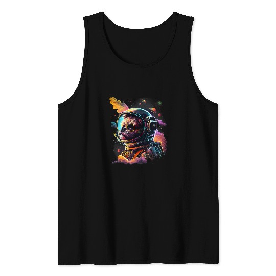 Brussel Pet Astronauts Brussels Griffon dog Space Galaxy 1 Tank Tops