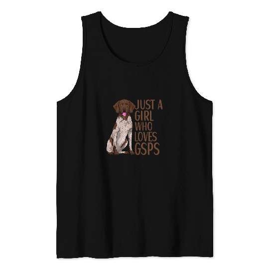 German Shorthaired Pet Apparel GSP Dog Lovers 7 Tank Tops