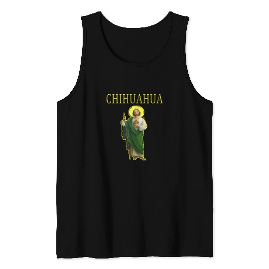 Chihuahua Pet San Judas Tadeo Chihuahua Mexican s and Hoodies Tank Tops