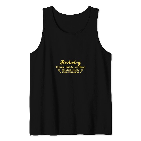 Sport Tennis Berkeley Tennis Club Throwback Retro Cali Athletic Tank Tops