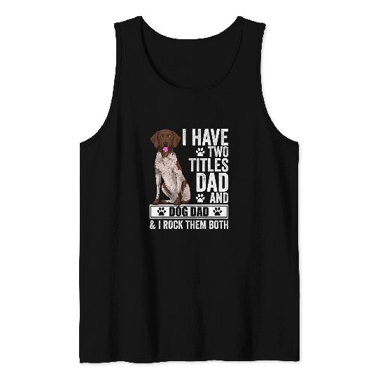 German Shorthaired Pet Apparel GSP Dog Lovers 2 8 Tank Tops