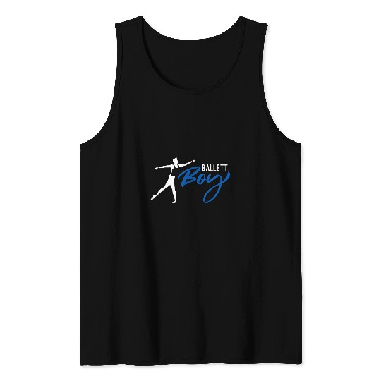 Ballet Boy Ballerina Dancer Ballet Shoes Lace Shoes Tank Tops