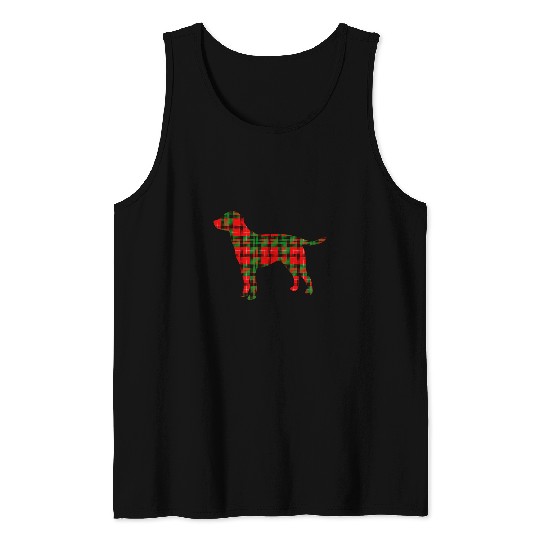 Labrador Pet Christmas Yellow Lab Black Labrador Chocolate Tank Tops