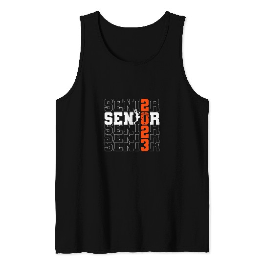 Sport Basketball Graduate Senior Class of Basketball Player Graduation Tank Tops