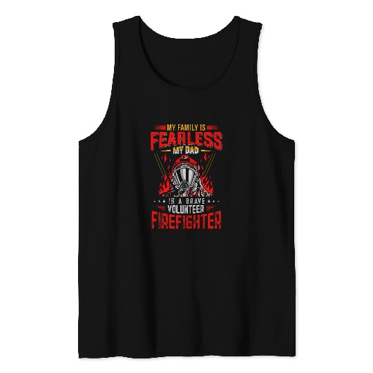 Volunteer Fires Department 2Volunteer Firefighter Tank Tops