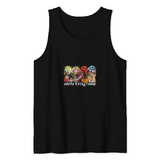 Boykin Spaniel Pet Happy Everything Boykin Spaniel Dog Seasons All Year Tree Lo28 Tank Tops