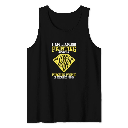 Discover Diamond Painting Storage Diamond Painter Diamond Artist 8 Tank Tops