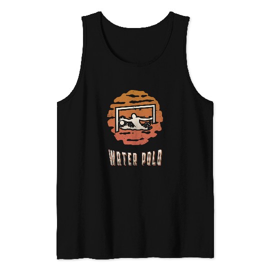 Discover Sport Waterpolo Vintage Retro Classic Sunset Sport Tank Tops
