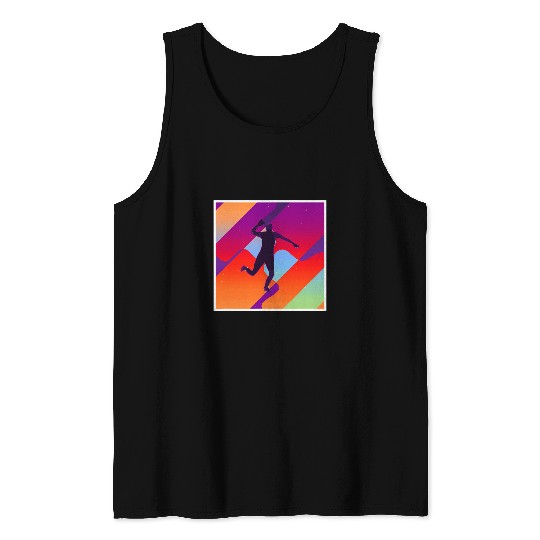 Sport Dodgeball Retro vintages Aesthetic Dodgeball Tank Tops
