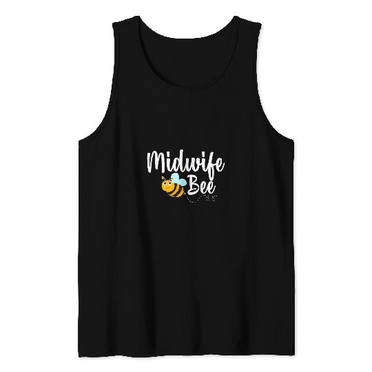 Midwife Bee Bumblebee Funny Tank Tops