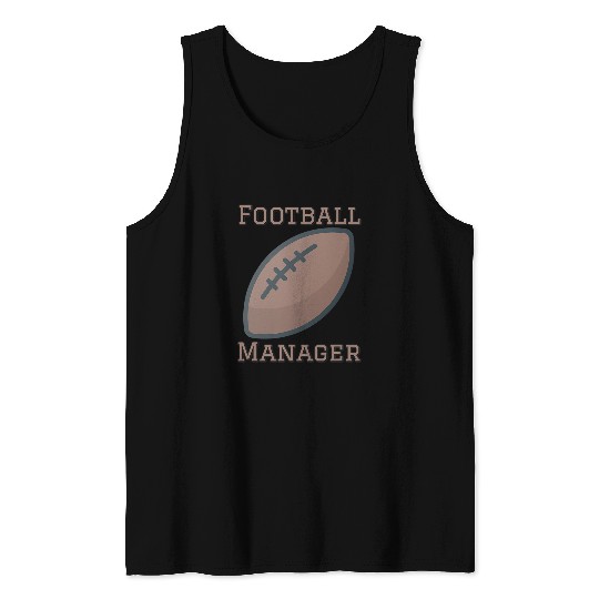 Sport American Football Team Manager Hydration Specialist Waterboy Tank Tops