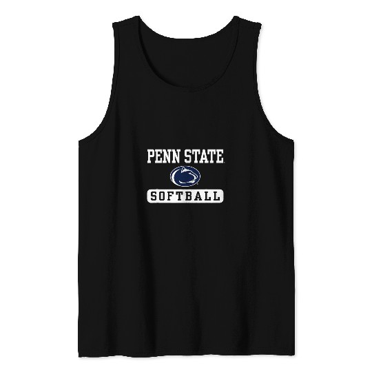Sport Softball Penn State Nittany Lions Softball Navy Officially Licensed Tank Tops
