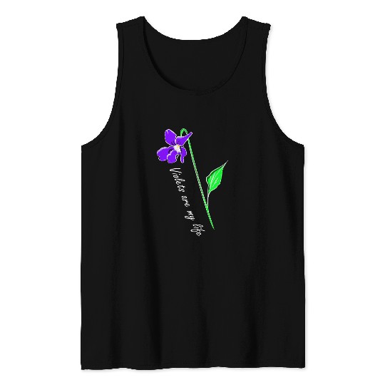 Florist Florists Violet Tank Tops