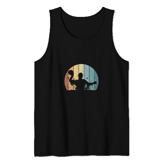 Discover Sport Waterpolo Vintage Retro Style Hobby Tank Tops