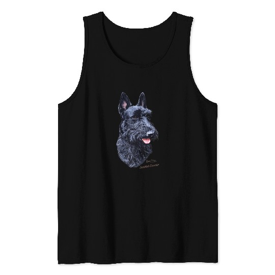 Scottish Terrier Pet I Love My Scottish Terrier Cute Dog Adopt Dont Shop Tank Tops