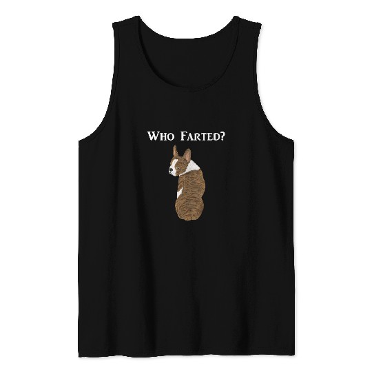 Boston Terrier Pet Funny Boston Terrier Who Farted 3 Tank Tops
