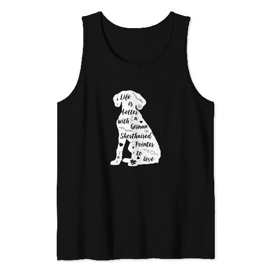 German Shorthaired Pet Design for GSP 8 Tank Tops