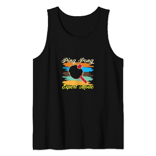 Sport Ping Pong EXPERT MODE Tank Tops