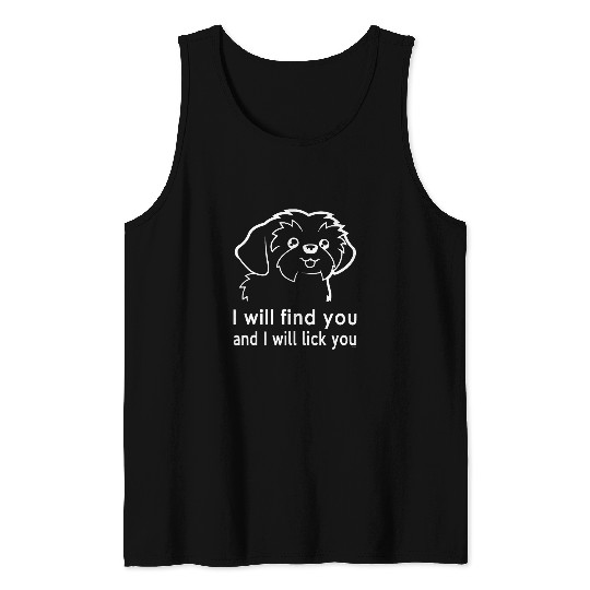 Shih Tzu Pet gifts for dog lovers owner Who farted t Tank Tops