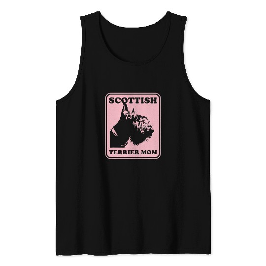 Scottish Terrier Pet Mom Scottie Dog Owner Tank Tops