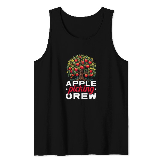 Apple Picking Apple Tree Apple Fruit Lover Apple Farmer 214 Tank Tops