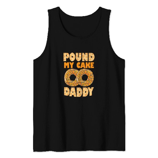 Cake Decorator Inappropriate Embarrassing Adult Humor Quote 2 Tank Tops