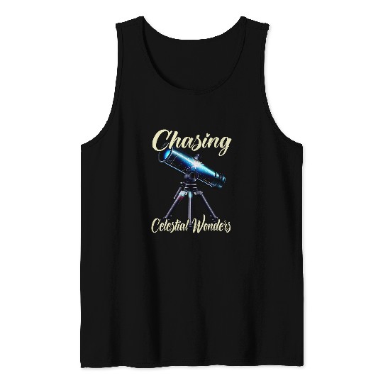 Chasing Celestial Wonders Tank Tops