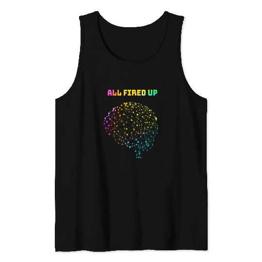 Autism Puzzle All d Up Autism Dyslexia ADHD Neurodiversity FASD Be You Tank Tops