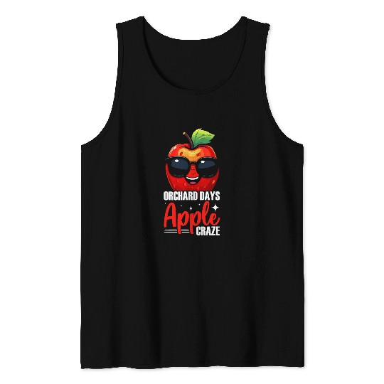 Apple Picking Apple Tree Apple Fruit Lover Apple Farmer 27 Tank Tops