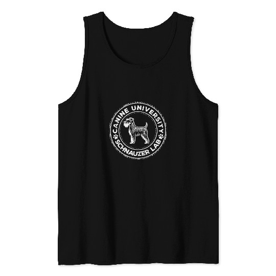 Canine University Schnauzer Research Laboratory Tank Tops