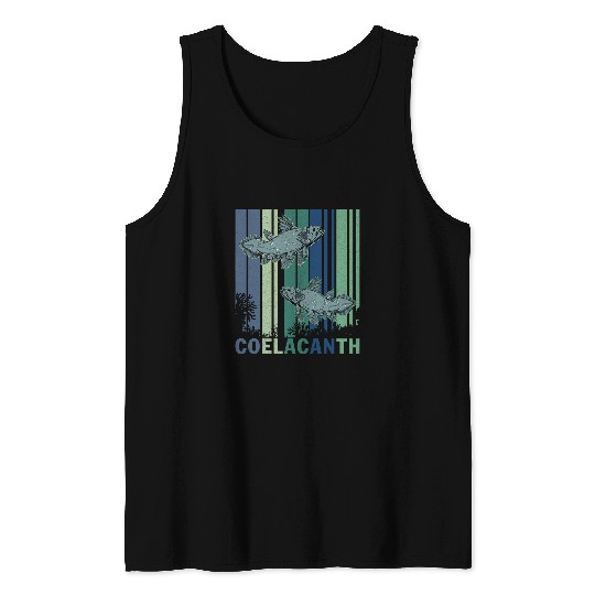 Coelacanth fish paleontologist biologist scientist Zookeeper 5 Tank Tops