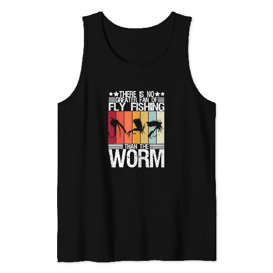 Fishing Fun Fishermen Clothes Fly Fisherman Fly Fishing Hooks 259 Tank Tops