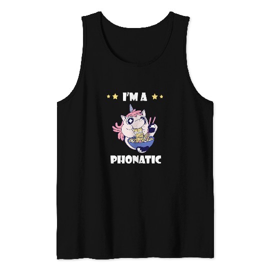 Unicorn Pet Pho Im Pho Fanatic Unicorn Vietnamese Noodle Soup Pho Soup Tank Tops