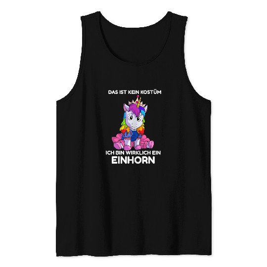 Unicorn Pet costume children girls fancy dress costume Tank Tops