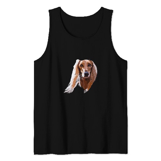 Afghan Hound Pet Elegant Afghan Hound Elegant and Independent Tank Tops